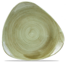 Stonecast Patina Burnished Green Lotus Plate 12" Box 6