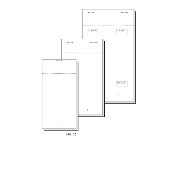 Order Pad 100 Sheet Single 127X63mm Box 50