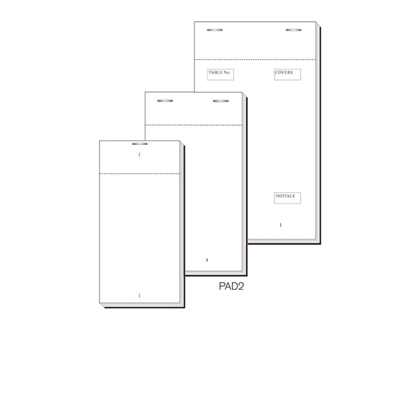 Order Pad 50 Sheet Dup Carbon 140X76mm Box 50