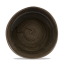 Stonecast Patina Iron Black Round Trace Plate 11 1/4" Box 12