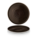 Stonecast Patina Iron Black Walled Plate 10 2/8" Box 6