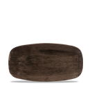 Stonecast Patina Iron Black Chefs Oblong Plate 11 3/4X6" Box 12