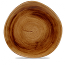 Stonecast Patina Vintage Copper Round Trace Plate 11 1/4" Box 12