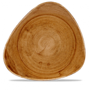 Stonecast Patina Vintage Copper Lotus Plate 12" Box 6