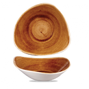 Stonecast Patina Vintage Copper Lotus Bowl 9 1/4" Box 12