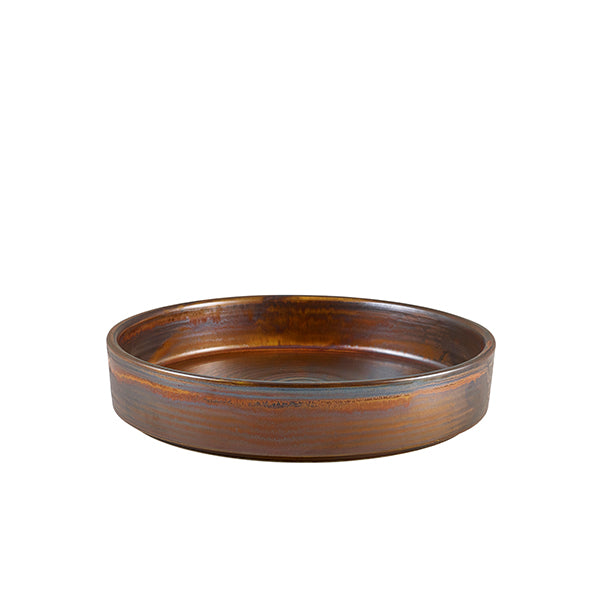 Terra Porcelain Rustic Copper Presentation Bowl 20.5cm (Box of 6)