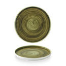 Stonecast Plume Green Walled Plate 8.67" Box 6