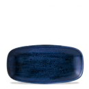 Stonecast Plume Ultramarine Chefs Oblong Plate 11 3/4X6" Box 12