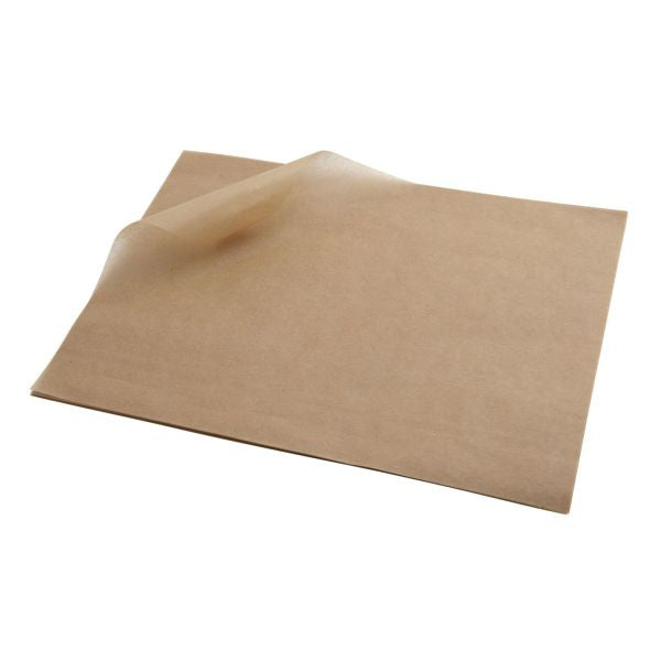 Greaseproof Paper Brown 25 x 20cm