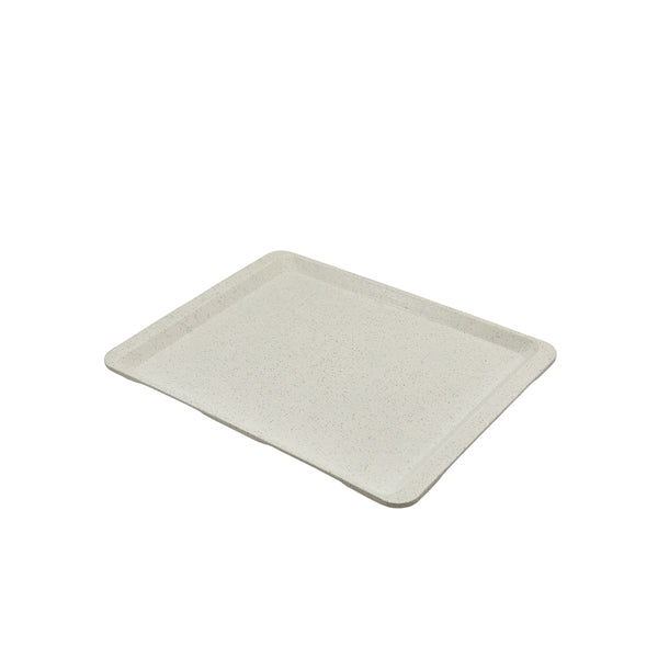 Polyester Tray White 42.5 x 32.5cm