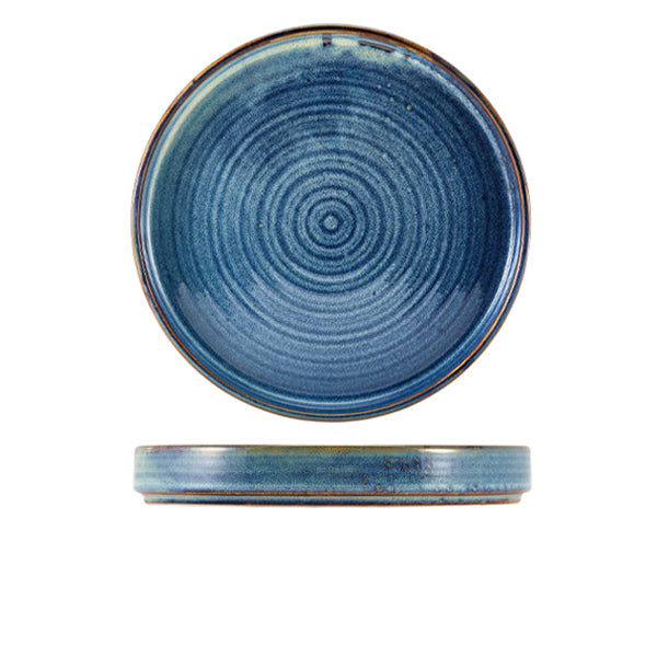 Terra Porcelain Aqua Blue Presentation Plate 26cm (Box of 6)
