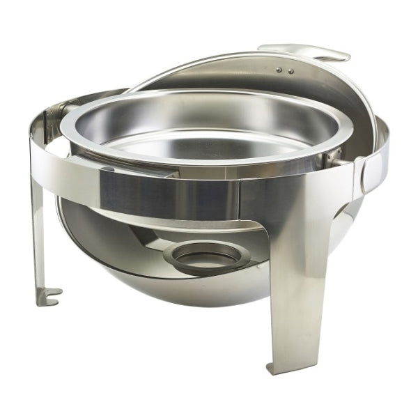 Round Deluxe Roll Top Chafer 6L pack of 1
