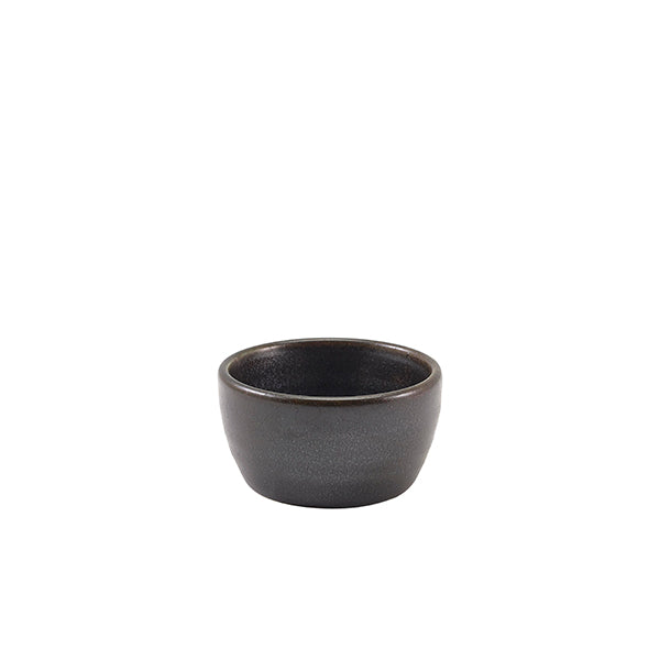 Terra Porcelain Cinder Black Ramekin 7cl/2.5oz (Box of 12)