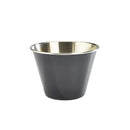 GenWare Black Stainless Steel Ramekin 34cl/ 12oz pack of 24