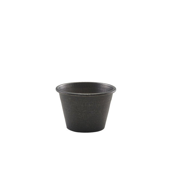 GenWare Black Vintage Steel Ramekin 71ml/ 2.5oz pack of 24