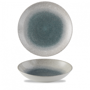 Agate Topaz Evolve Coupe Bowl 9.75" Box 12