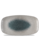 Agate Topaz Chefs Oblong Plate 13 7/8X7 3/8" Box 6