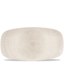 Raku Agate Grey Chefs Oblong Plate 13 7/8X7 3/8" Box 6