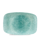 Raku Jade Green Oblong Chefs Plate 12 X 7 4/5" Box 6