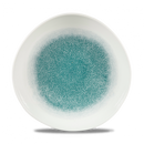 Raku Jade Green Round Trace Plate 10 3/8" Box 12