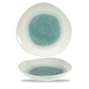 Raku Jade Green Round Trace Bowl 9 7/8" Box 12