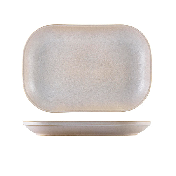 Terra Stoneware Antigo Barley Rectangular Plate 24 x 16.5cm (Box of 12)