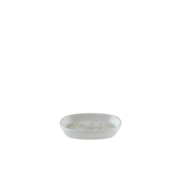 Lunar White Hygge Oval Dish 10cm (Box of 12)