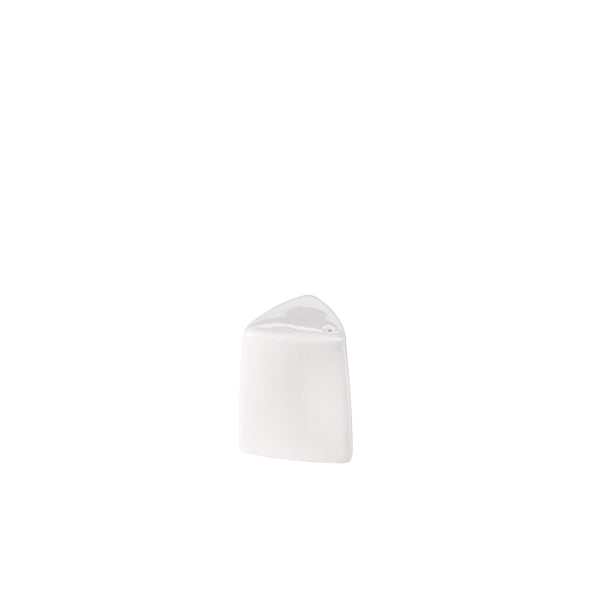 Stephens Porcelain Triangular Salt Shaker 6cm/2.5" (Box of 6)