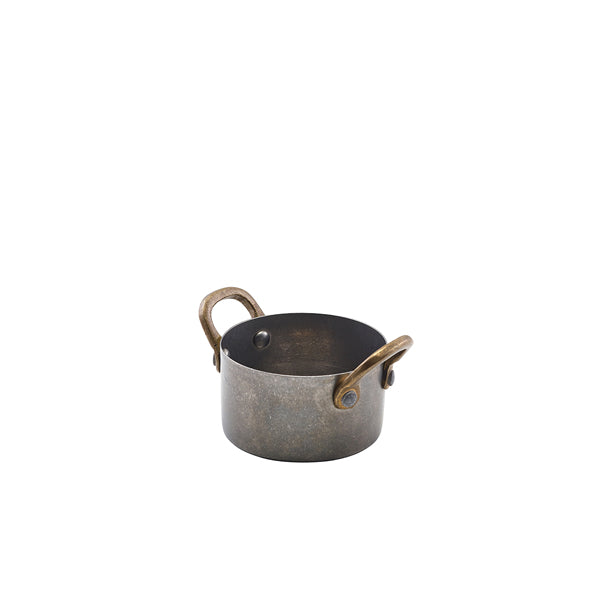 GenWare Vintage Steel Mini Casserole Dish 7.8 x 4.5cm pack of 6