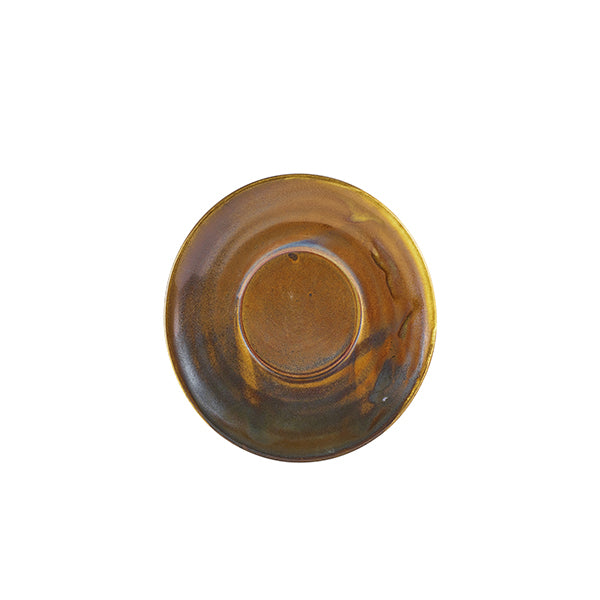 Terra Porcelain Rustic Copper Saucer 14.5cm (Box of 6)