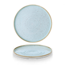 Stonecast Duck Egg Walled Plate 10 2/8" Box 6