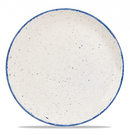 Stonecast Hints Indigo Evolve Coupe Plate 12 3/4" Box 6