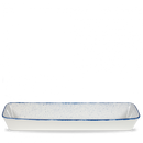 Stonecast Hints Indigo Rectangle Baking Dish 21X6.5X2.5 Box 2