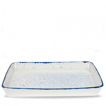 Stonecast Hints Indigo Rectangle Baking Dish 21X13X2.5" Box 2