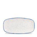 Stonecast Hints Indigo Chefs Oblong Plate 11 3/4X6" Box 12