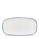 Stonecast Hints Indigo Chefs Oblong Plate 13 7/8X7 3/8" Box 6