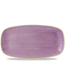 Stonecast Lavender Chefs Oblong Plate 13 7/8X7 3/8" Box 6