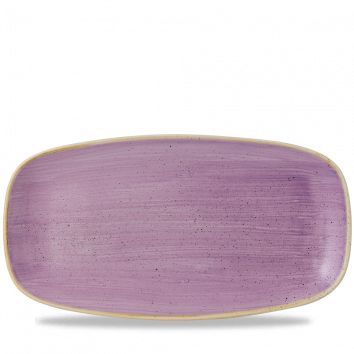 Stonecast Lavender Chefs Oblong Plate 13 7/8X7 3/8" Box 6