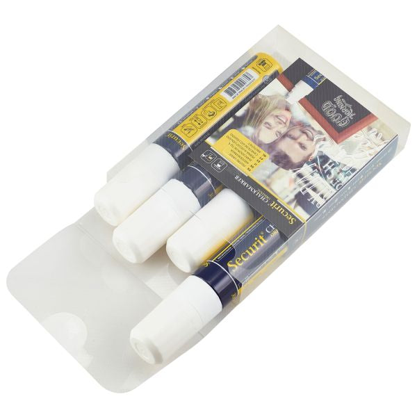 Chalkmarkers 4 Pack White Large