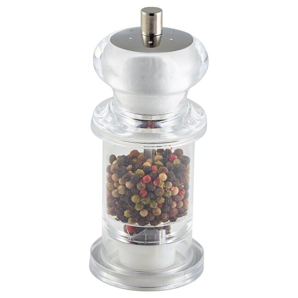 Combo Pepper Grinder / Salt Shaker Acrylic