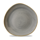 Stonecast Grey Round Trace Plate 11 1/4" Box 12