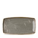 Stonecast Grey Oblong Plate 13 1/2" Box 6