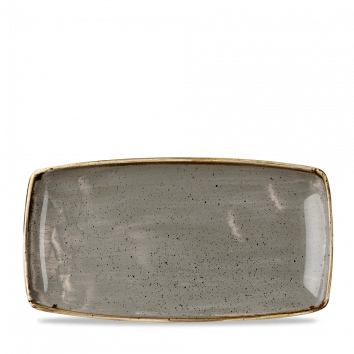 Stonecast Grey Oblong Plate 13 1/2" Box 6