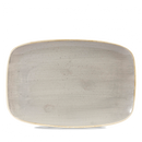 Stonecast Grey Oblong Chefs Plate 13 1/2" X 9 1/4" Box 6