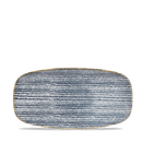 Studio Prints Slate Blue Chefs Oblong Plate 11 3/4X6" Box 12