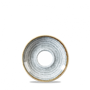 Studio Prints Stone Grey Espresso Saucer 4.5" Box 12