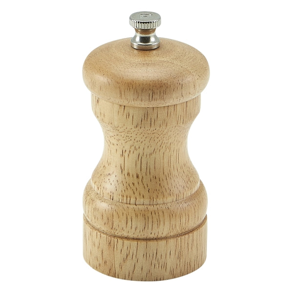 Stephens Light Wood Salt Or Pepper Grinder 10cm