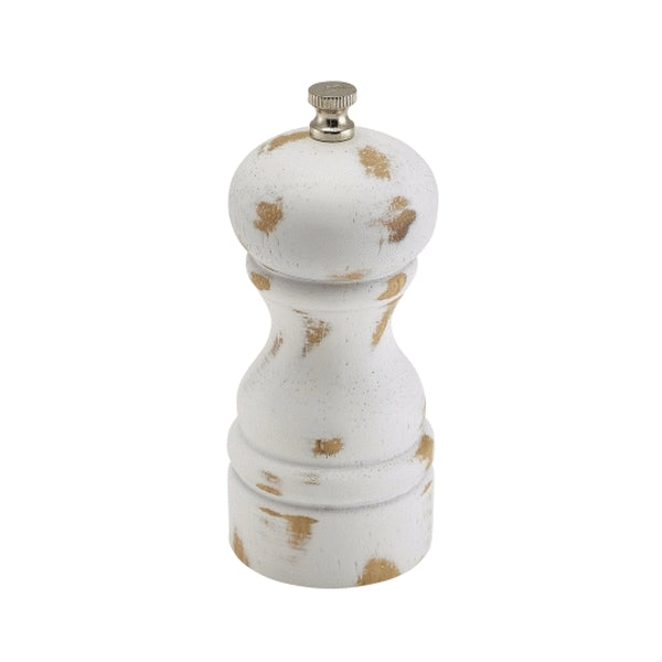 White Wash Salt/Pepper Grinder 13cm