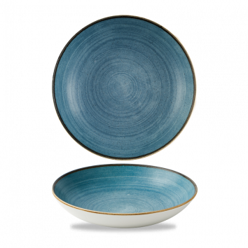 Stonecast Raw Teal Coupe Bowl 7.25" Box 12