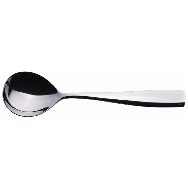 Stephens Square Soup Spoon 18/0 (Dozen)